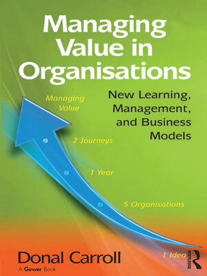 cover image of Managing Value in Organisations